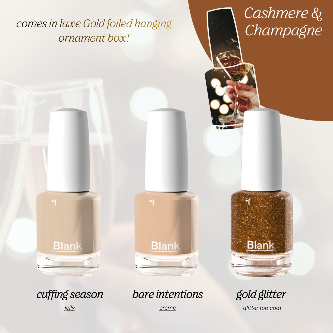 wrapped & ready trio (cashmere & champagne)