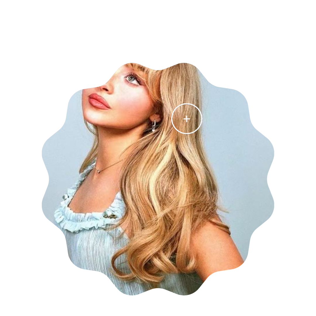 probably with that blonde girl