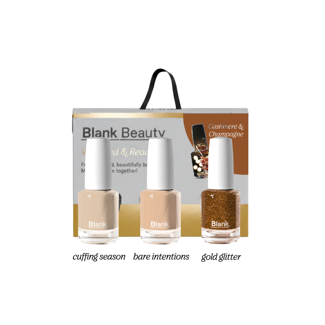 wrapped & ready trio (cashmere & champagne)