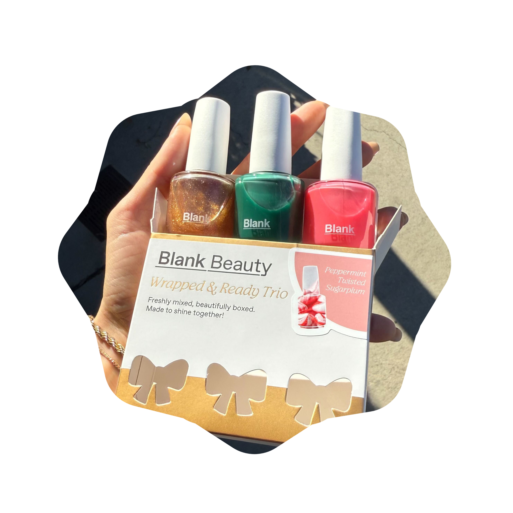 wrapped & ready trio (peppermint twisted sugarplum)