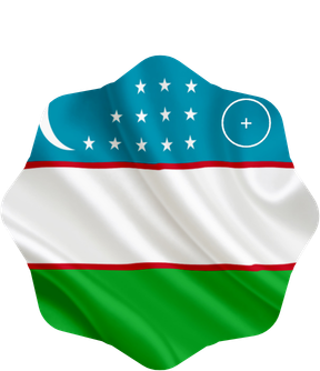 Uzbekistan blue